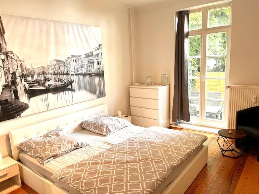 Doppelzimmer Mit Terrasse In Privatem Zuhause ลูเบค ภายนอก รูปภาพ