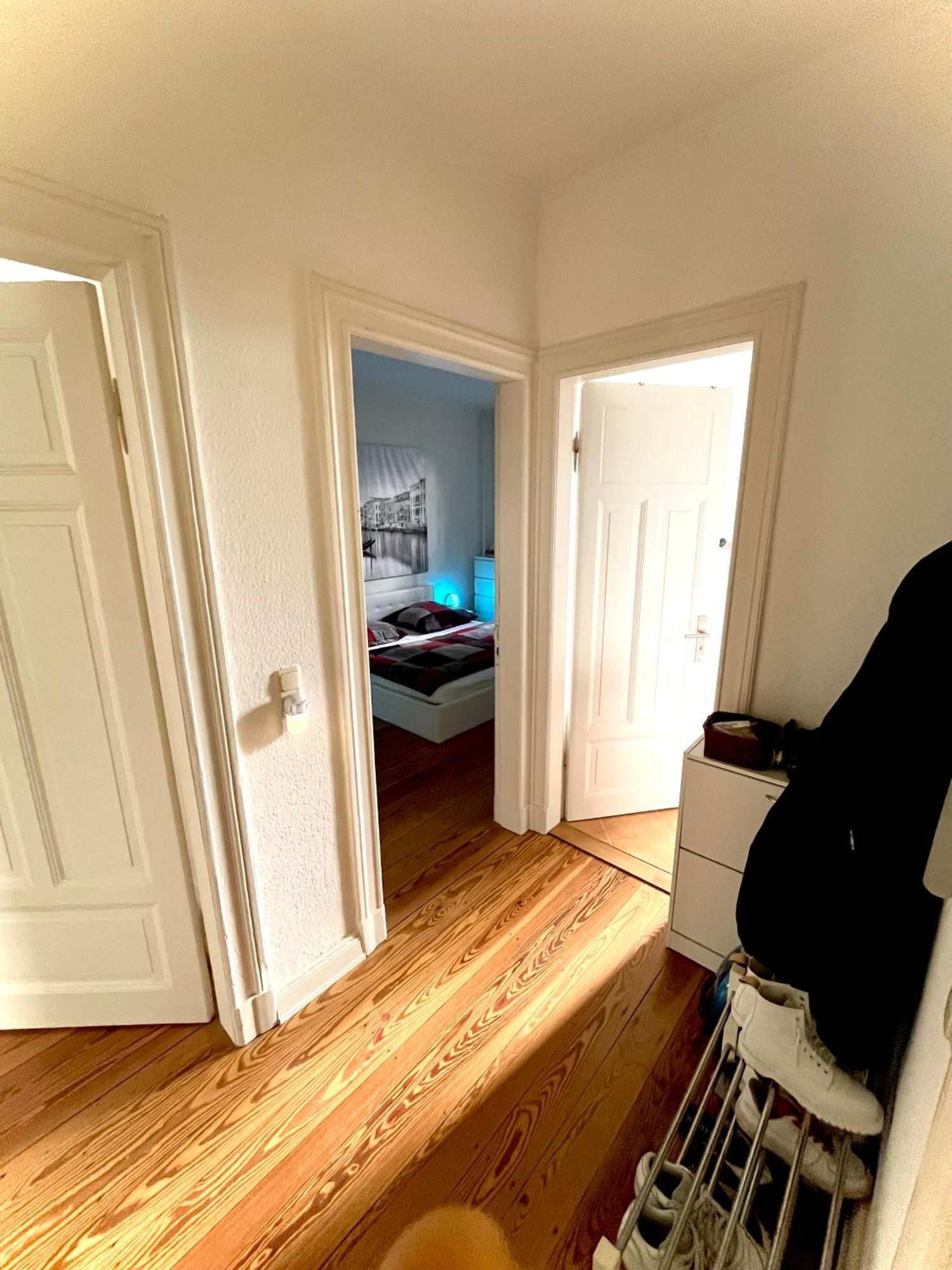 Doppelzimmer Mit Terrasse In Privatem Zuhause ลูเบค ภายนอก รูปภาพ