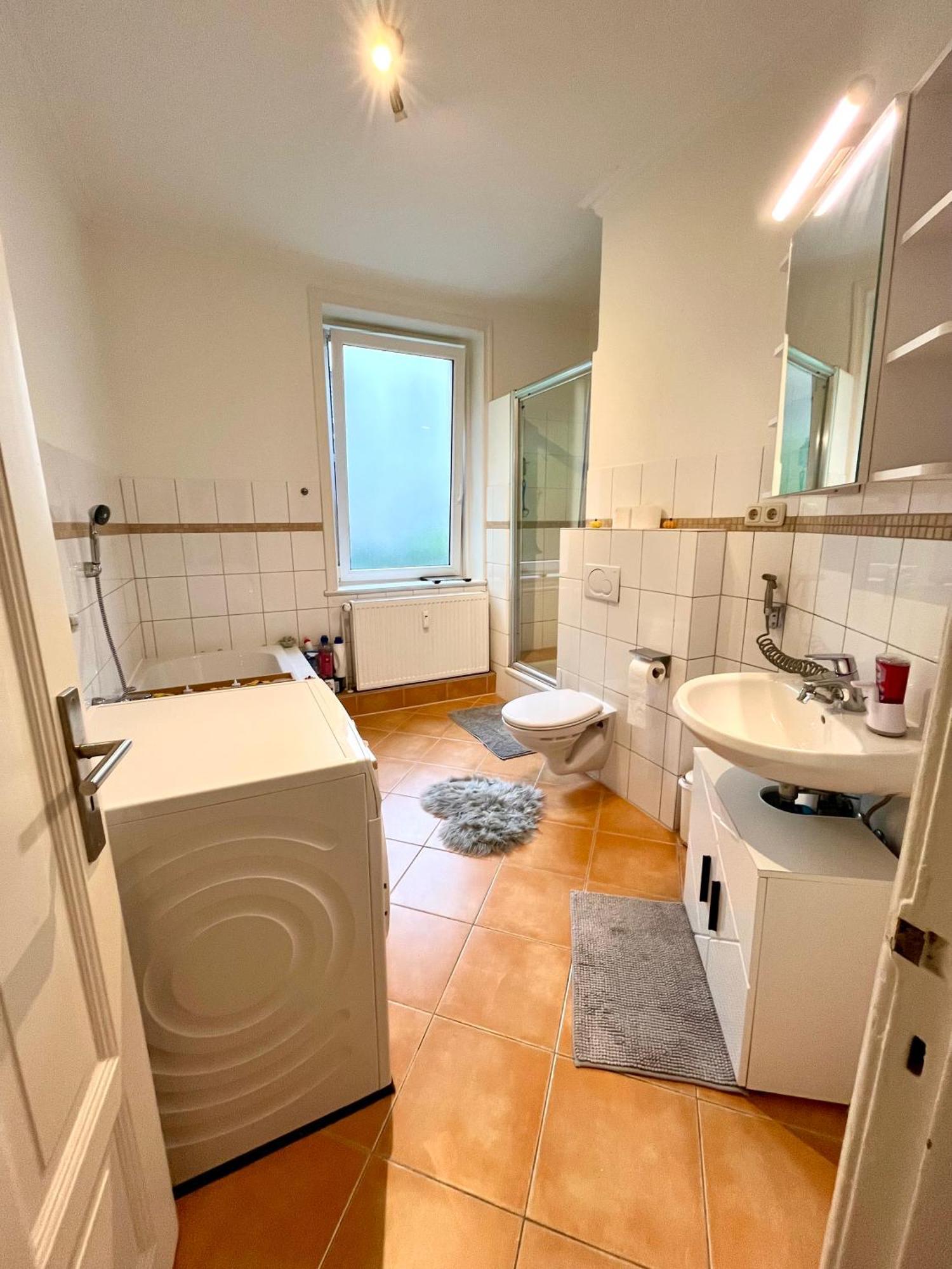 Doppelzimmer Mit Terrasse In Privatem Zuhause ลูเบค ภายนอก รูปภาพ
