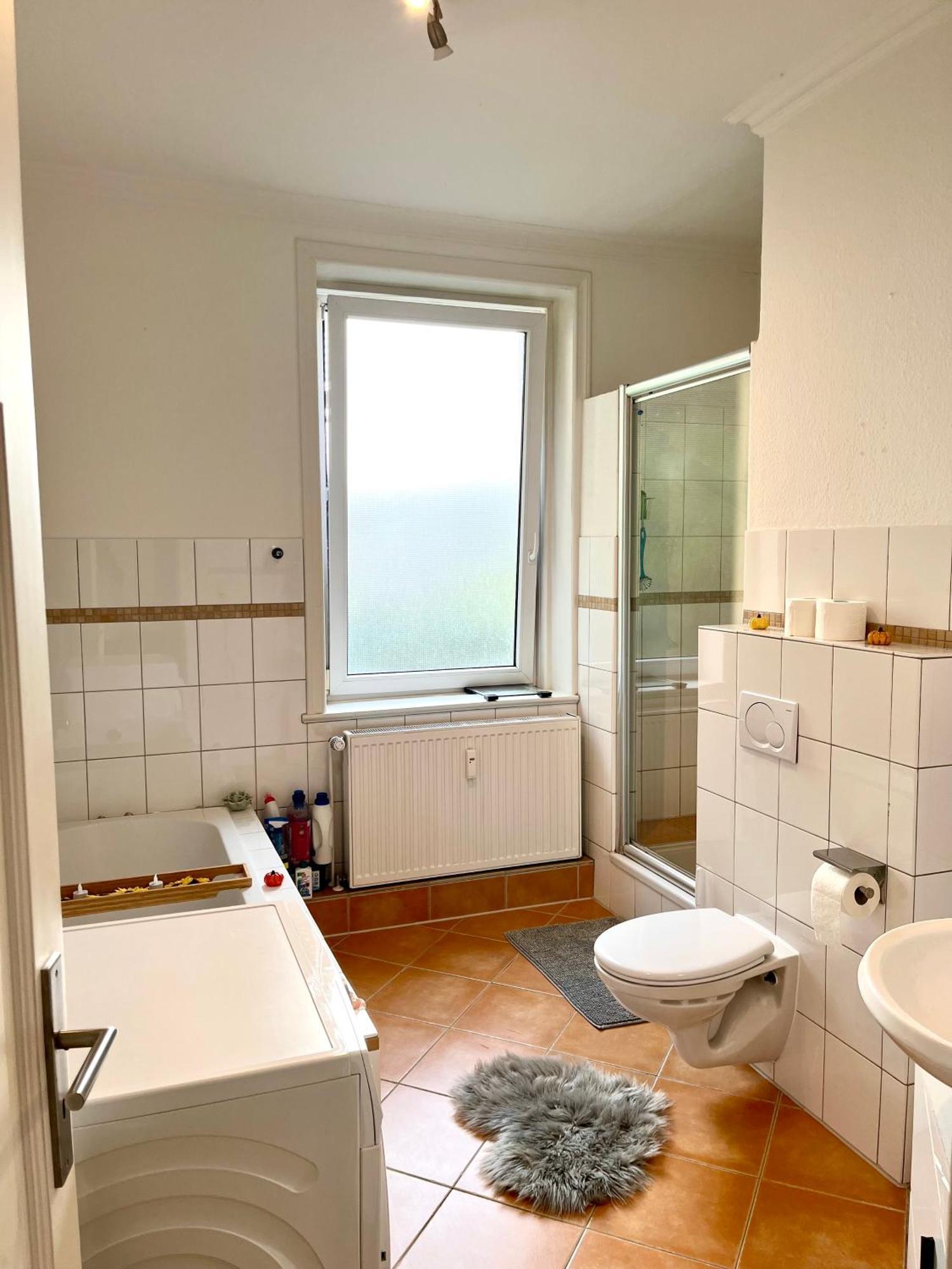 Doppelzimmer Mit Terrasse In Privatem Zuhause ลูเบค ภายนอก รูปภาพ