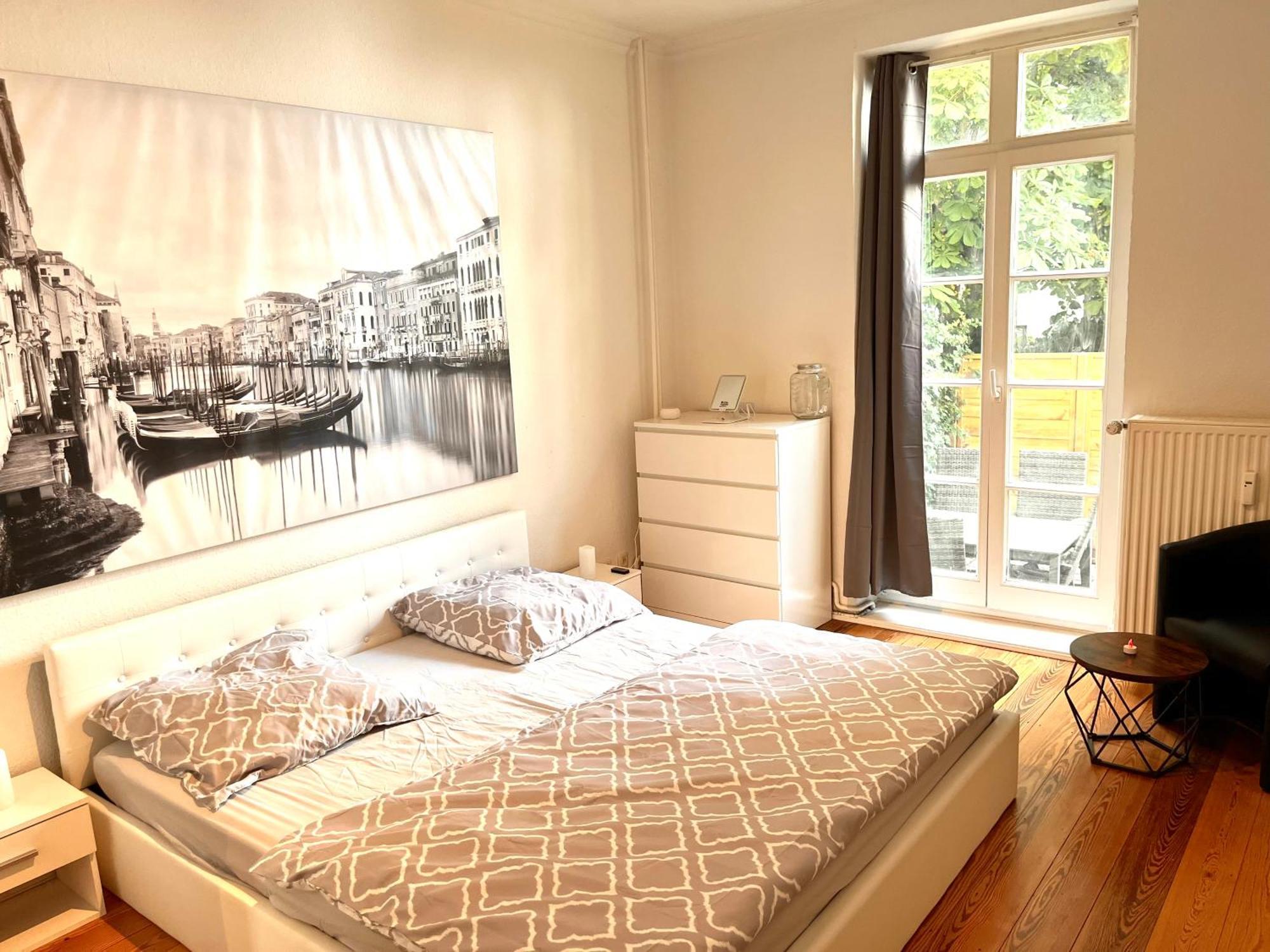 Doppelzimmer Mit Terrasse In Privatem Zuhause ลูเบค ภายนอก รูปภาพ